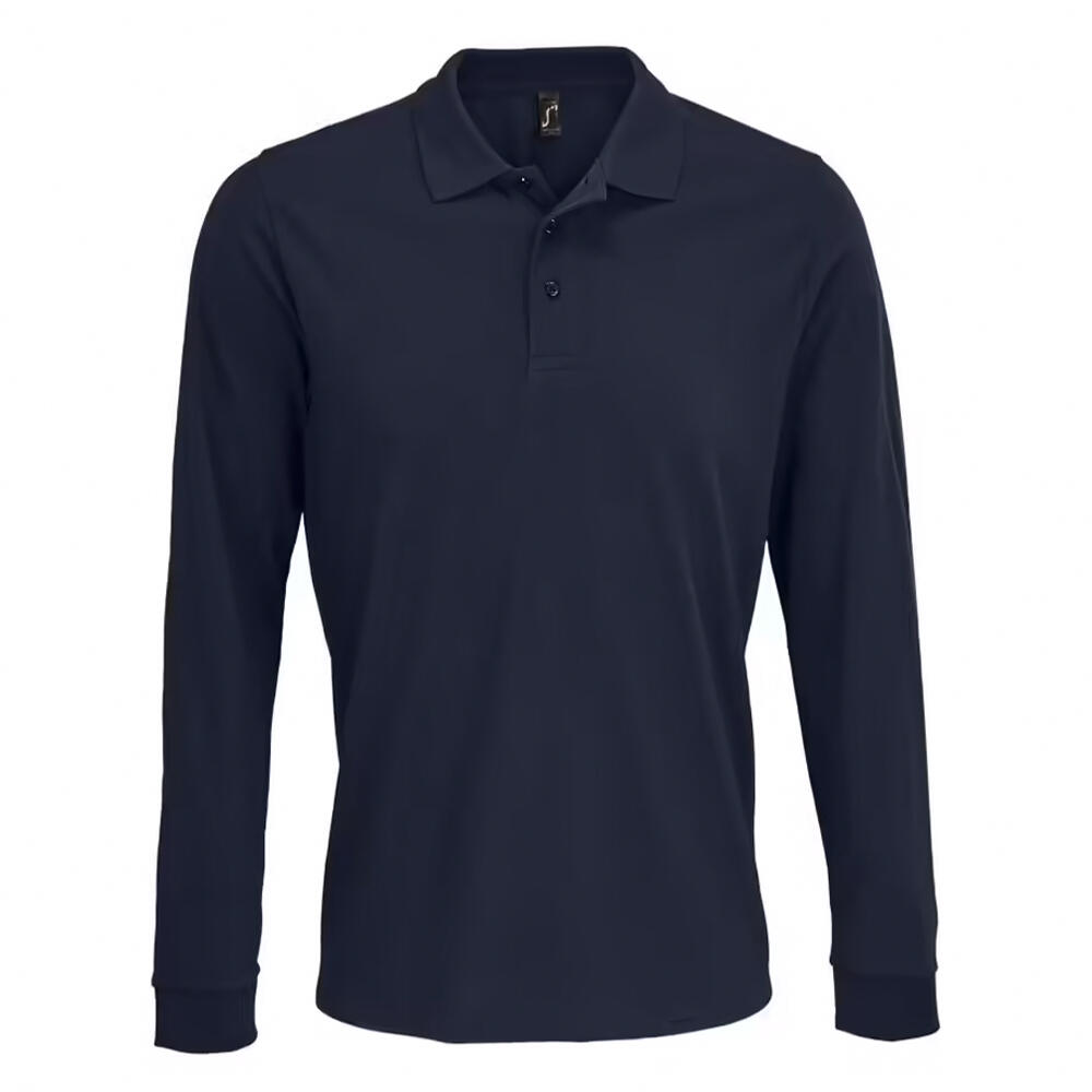 Koszulka Polo Z Długim Rękawem Dla Dorosłych Unisex Polycotton