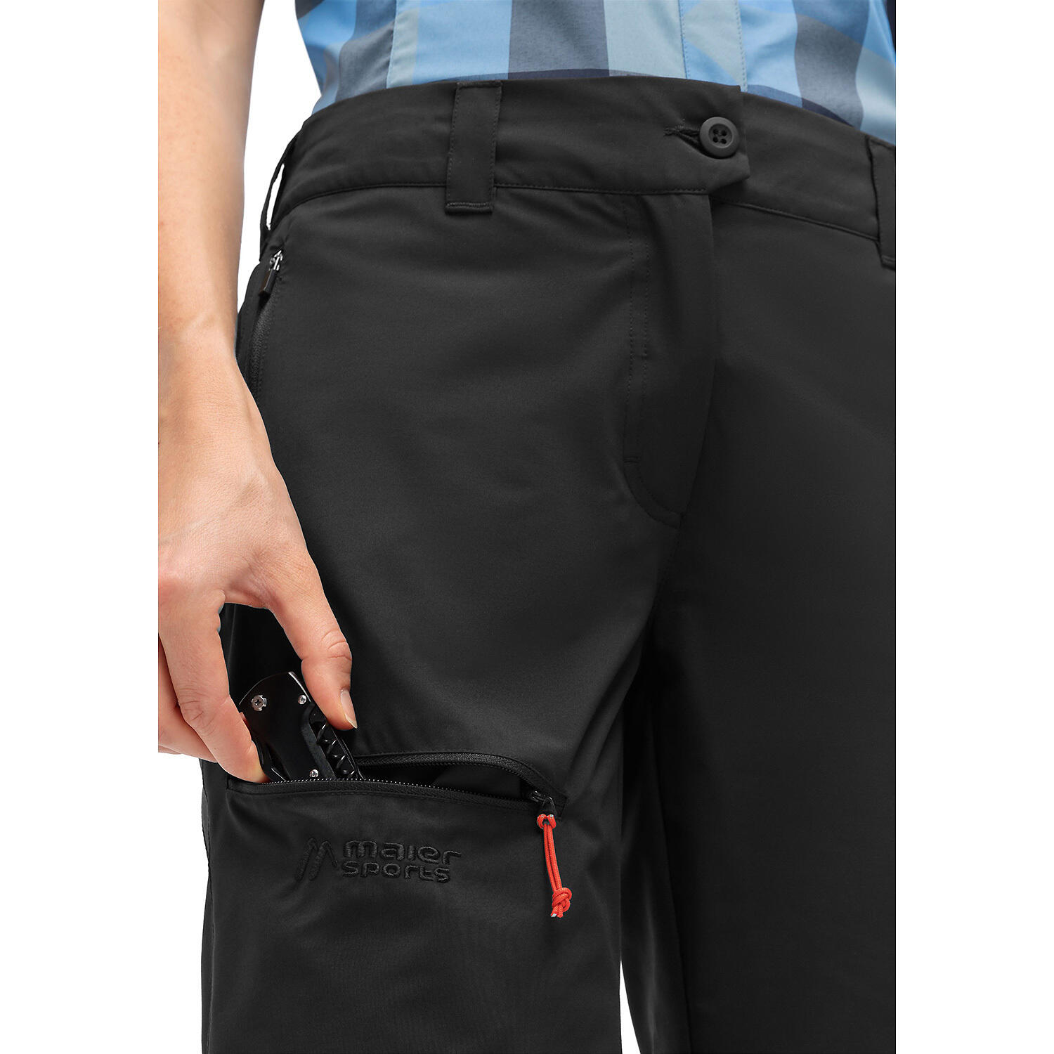 Short de randonnée femme Maier Sports Lulaka Loop 5/6