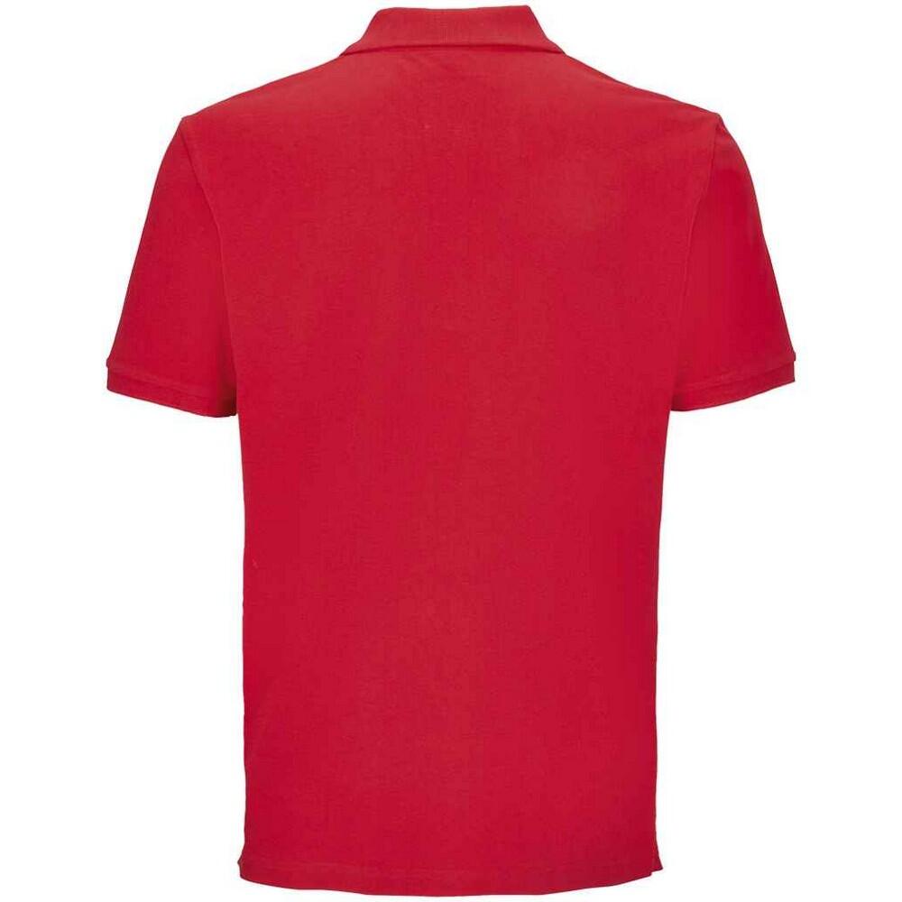 Polo PEGASE Adulte (Rouge Vif) 2/4