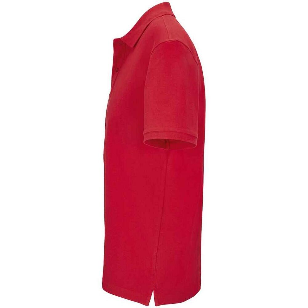 Polo PEGASE Adulte (Rouge Vif) 3/4