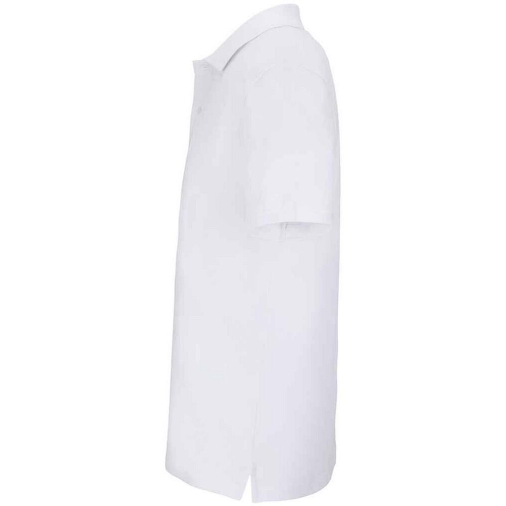 Unisex Pegase Volwassenen Poloshirt (Wit) 3/4
