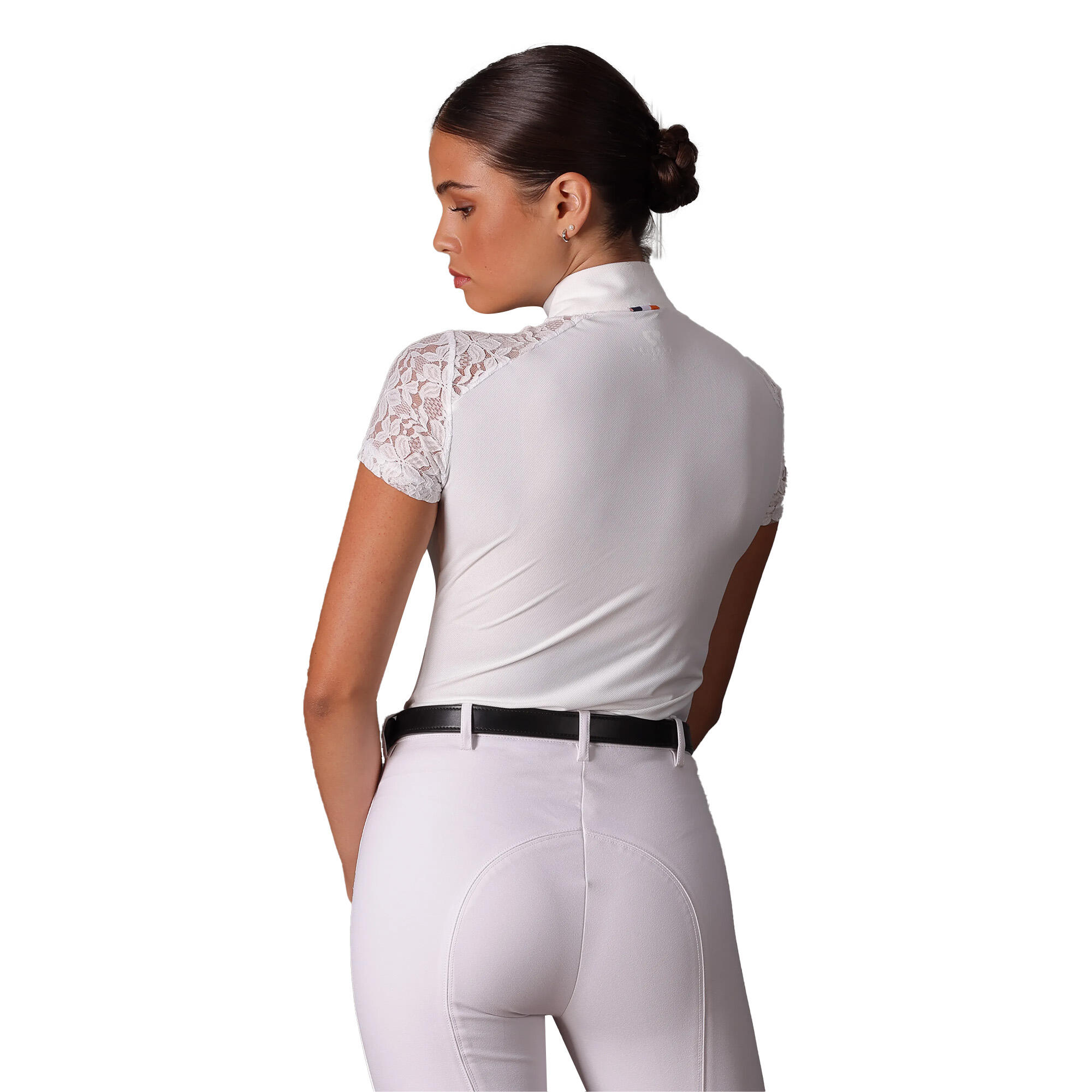 Womens/Ladies Ambel Show Shirt (White) 2/3
