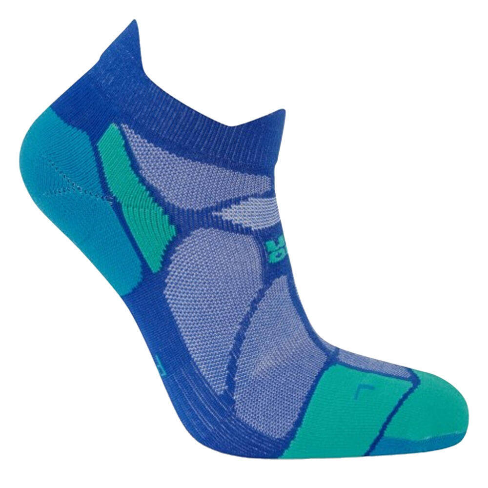 Unisex Adult Marathon Fresh Socks (Sapphire/Teal) HILLY Decathlon