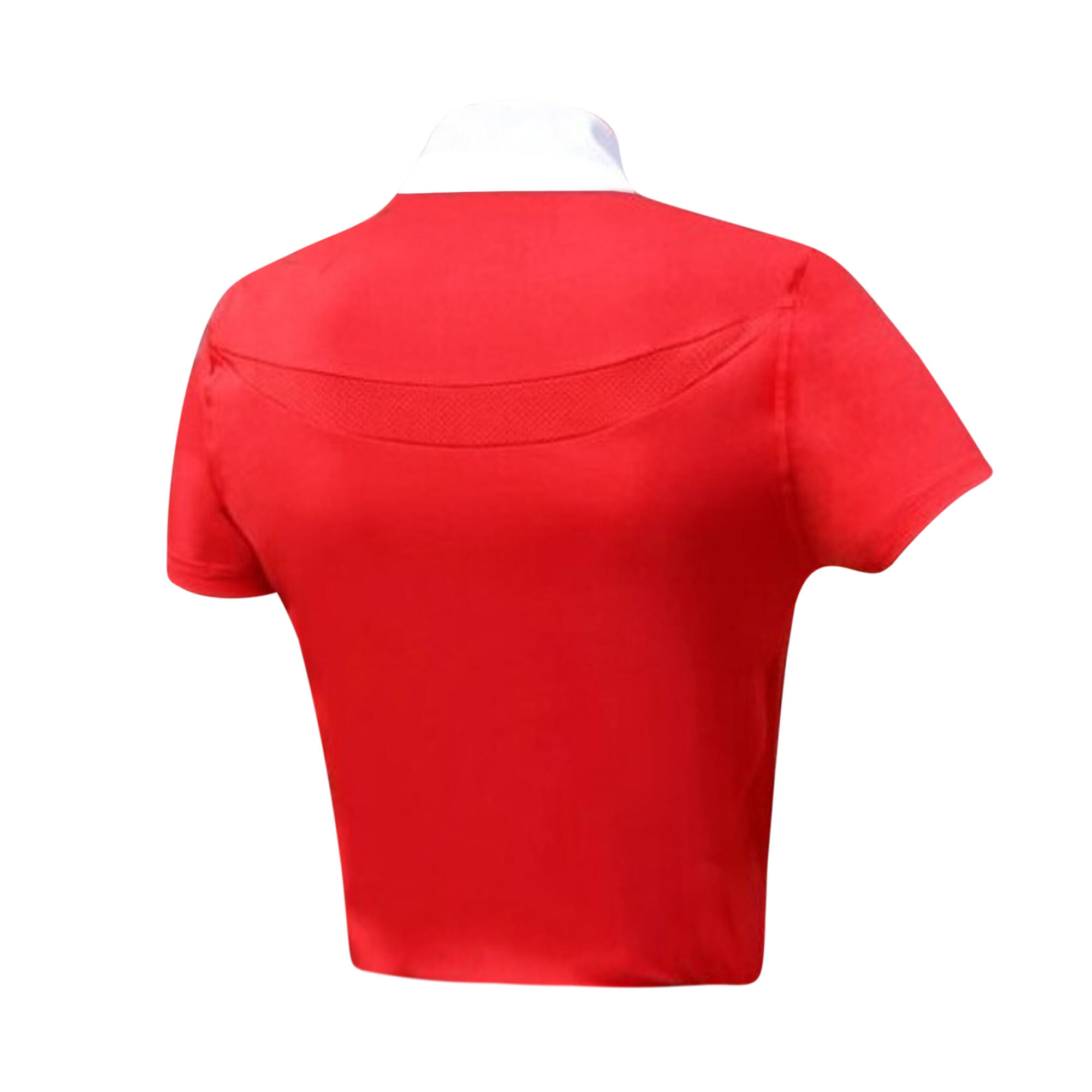 Girls DynaMizs Show Shirt (Red/White) 2/4