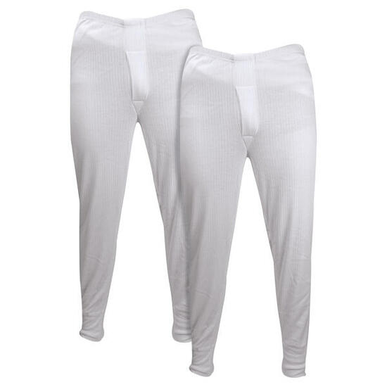 Heat Holders - 2er Pack Herren Wärme Inhaber Baumwolle Reich Thermal Long Johns