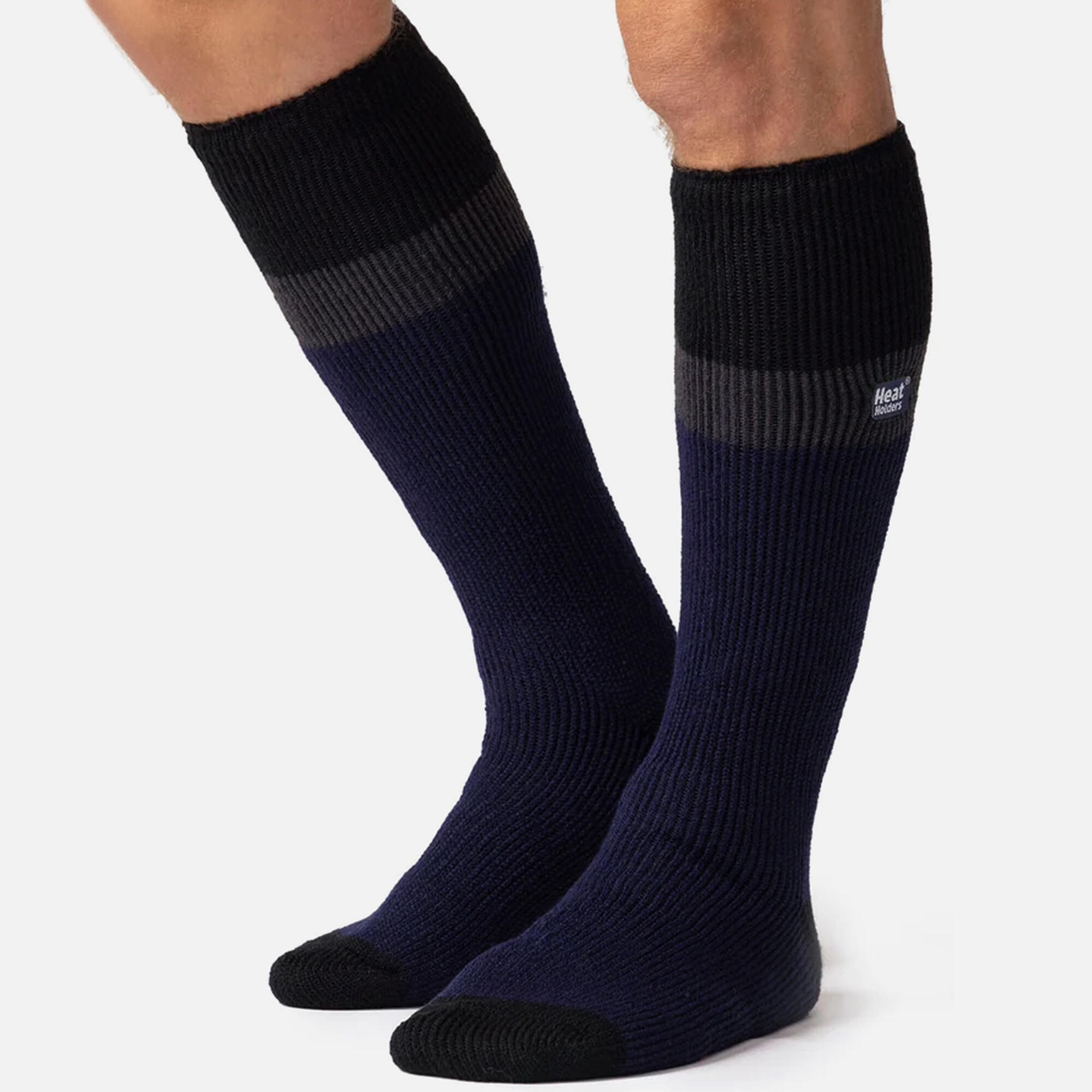 Heat Holders chaussettes ski thermiques rayées homme - 3 paires 4/5