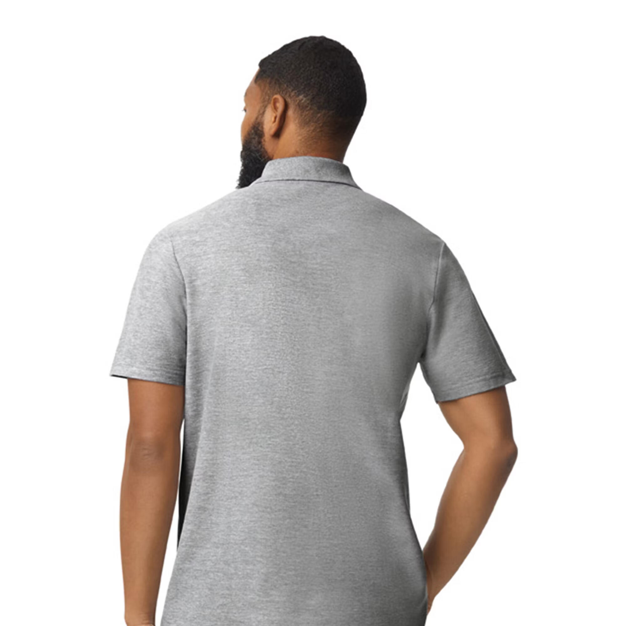 Polo SOFTSTYLE Adulte (Gris) 2/3
