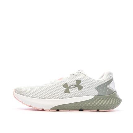 Chaussures de Running Blanc/Gris/Rose Femme Under Armour Charged Rogue 3