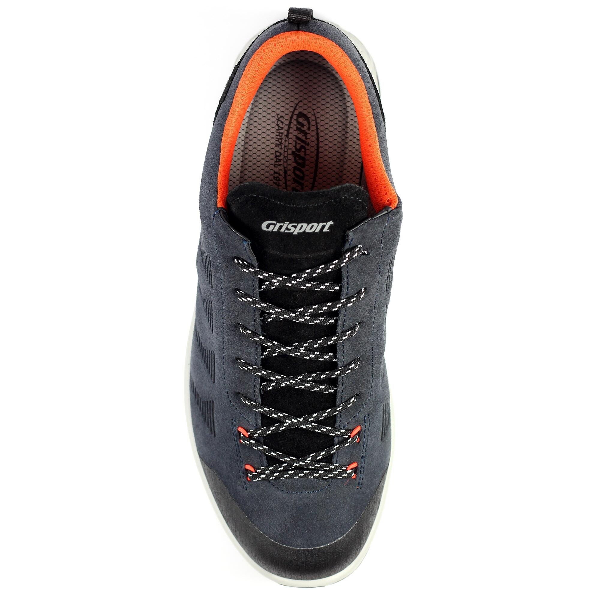 HerrenDamen Unisex Wanderschuhe "Renegade", Leder Damen und Herren Blau 4/4