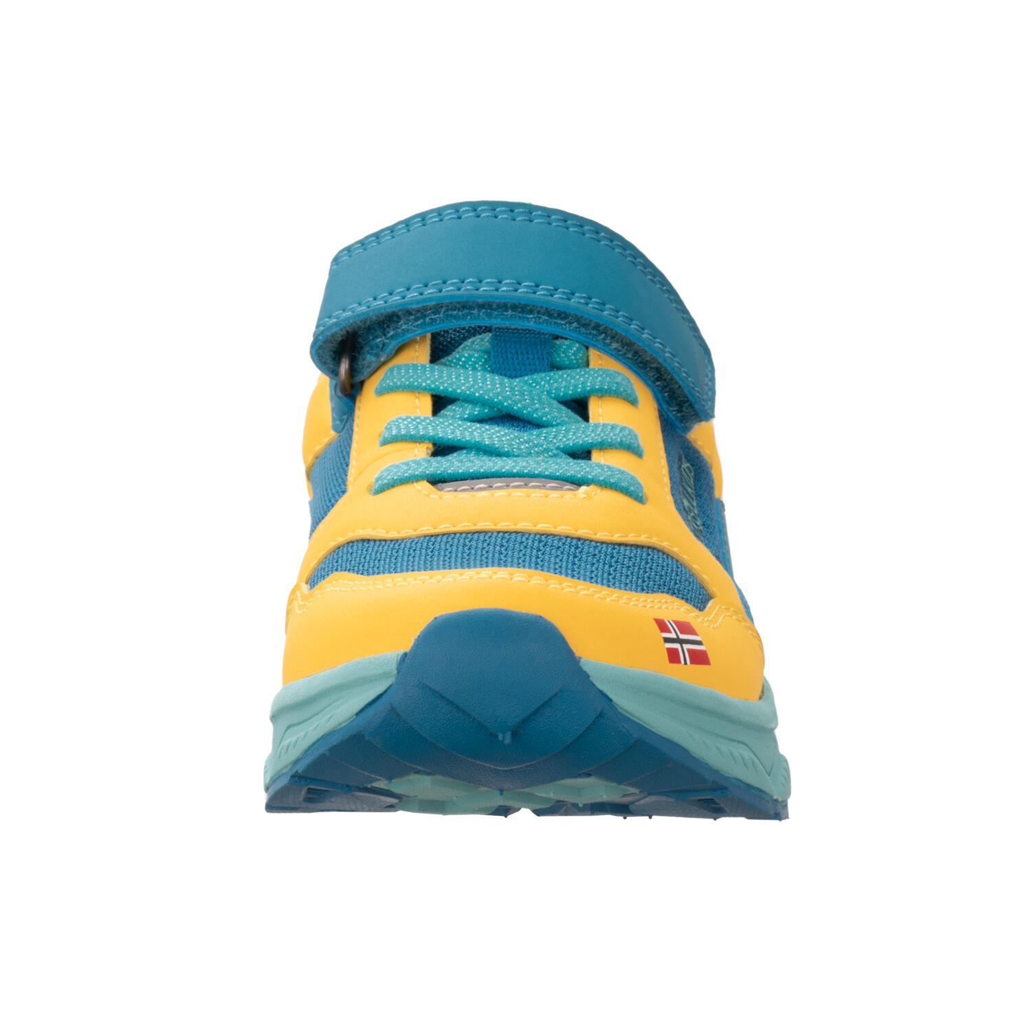 Kinder Sneaker Haugesund Ingwer/Arktikblau/Dunkeltürkis 3/8