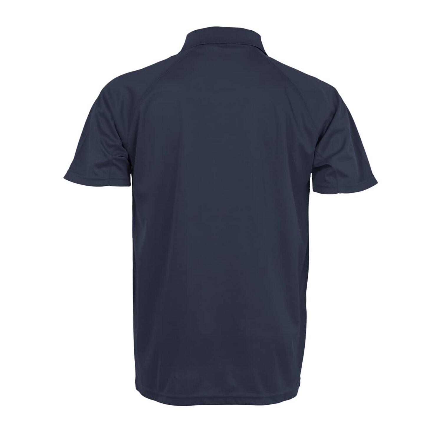 Performance AirCool Poloshirt voor volwassenen (Marine) 2/2