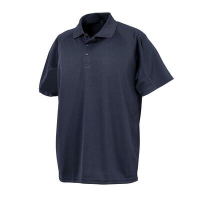 Performance aircool poloshirt voor volwassenen (marine)