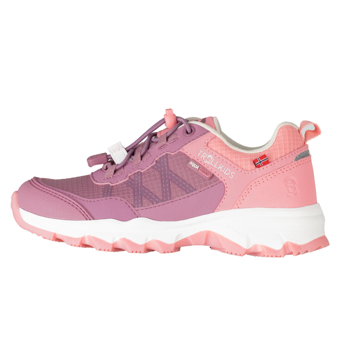 TROLLKIDS Kinder Hiker Low Trolltunga XT Orchidee/Pfingstrose