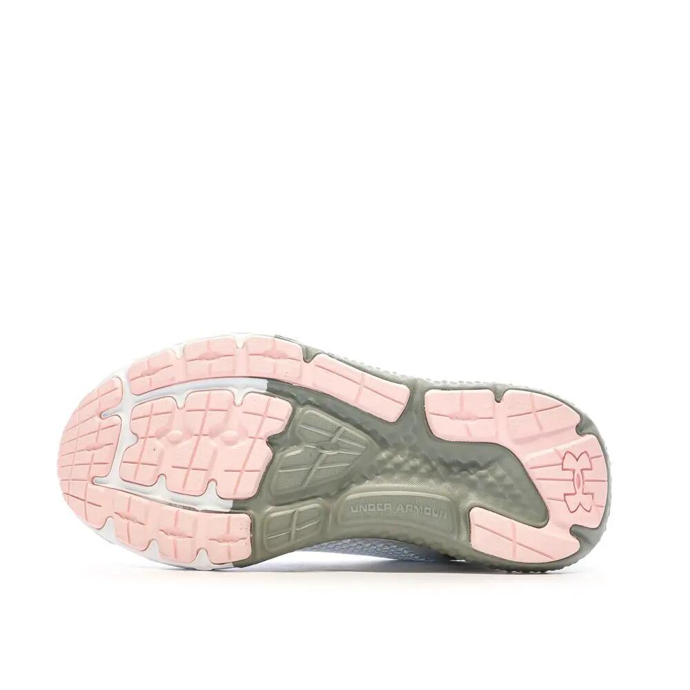 Chaussures de Running  Blanc/Gris/Rose Femme Under Armour Charged Rogue 3 5/7