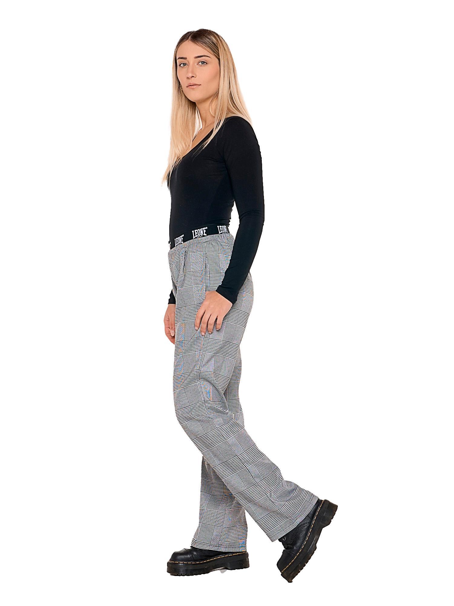 Pantalone palazzo in "Prince of Galles" da donna "Pearl" 2/6