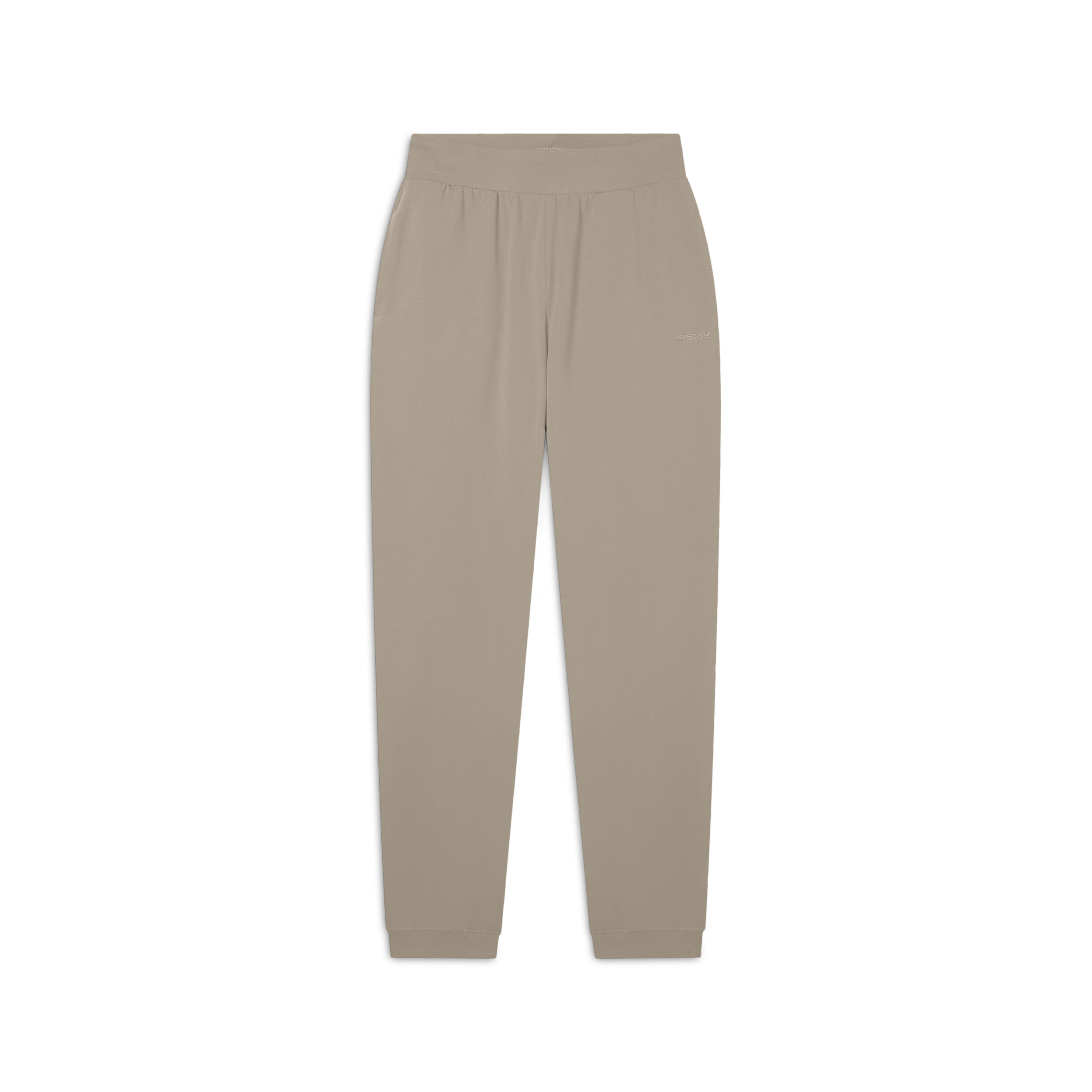 Pantaloni joggers in jersey con elastico logato scopribile 1/3