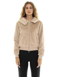 Veste d'hiver douce en sherpa « Jamais sans » pour femmes