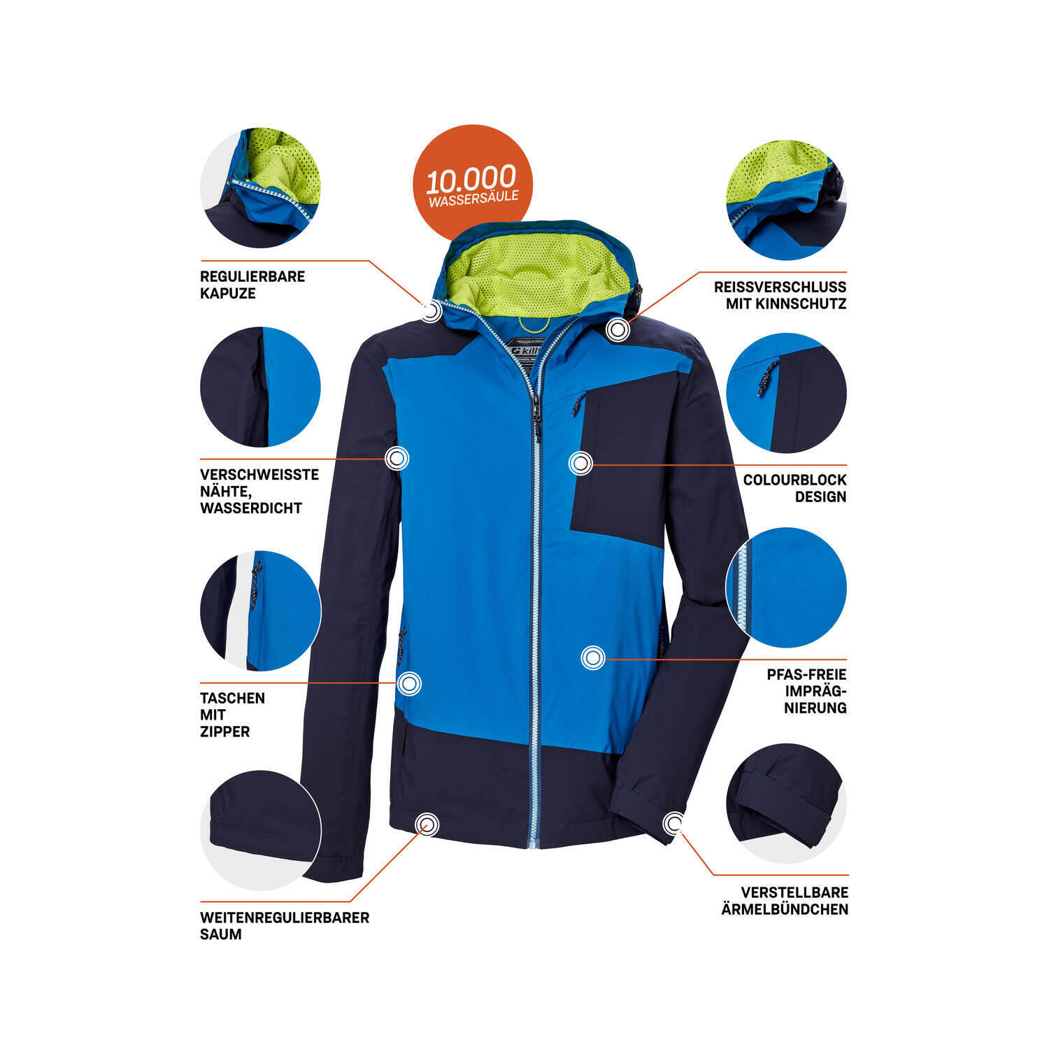 Herren Jacke KOS 85 6/7