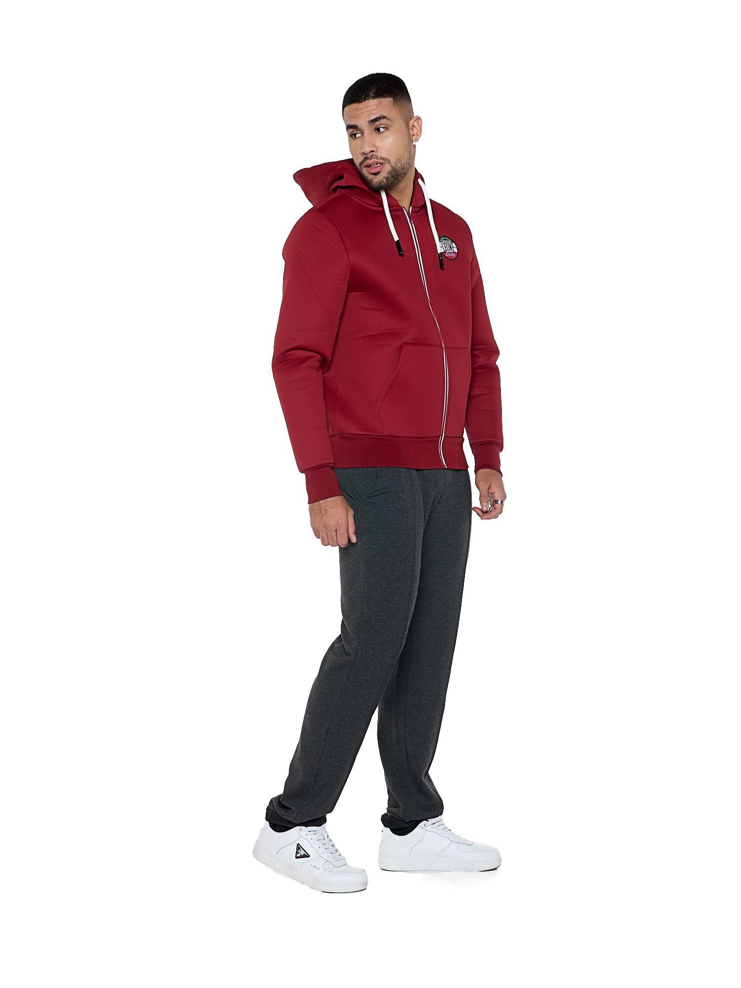 Jaqueta masculina de neoprene piquê "Varsity" 3/6