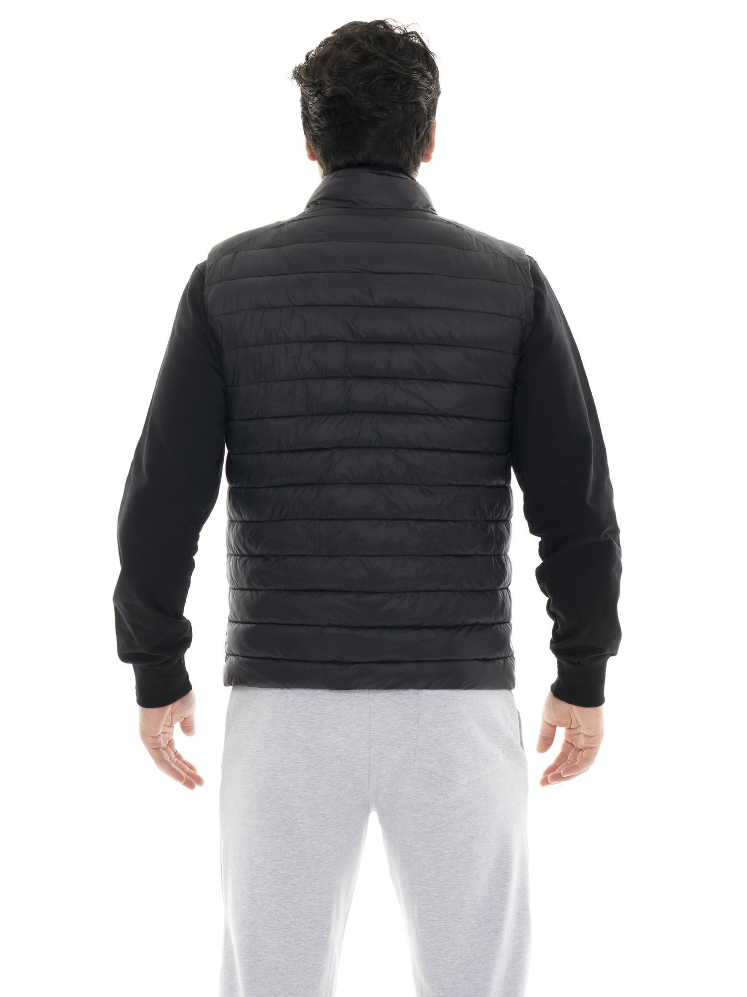Plumífero de hombre "Basic" de invierno con cremallera y sin mangas 4/8