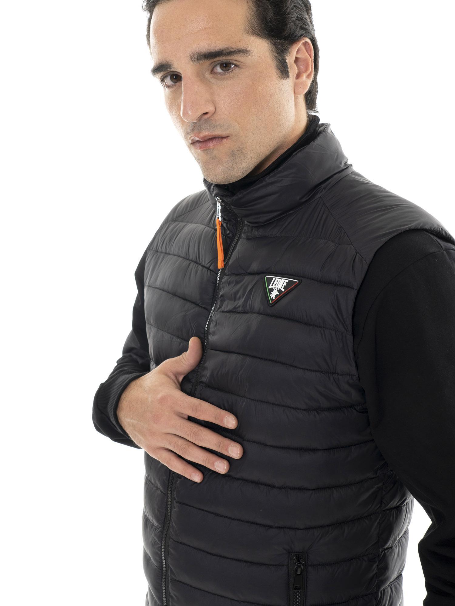 Plumífero de hombre "Basic" de invierno con cremallera y sin mangas 3/8