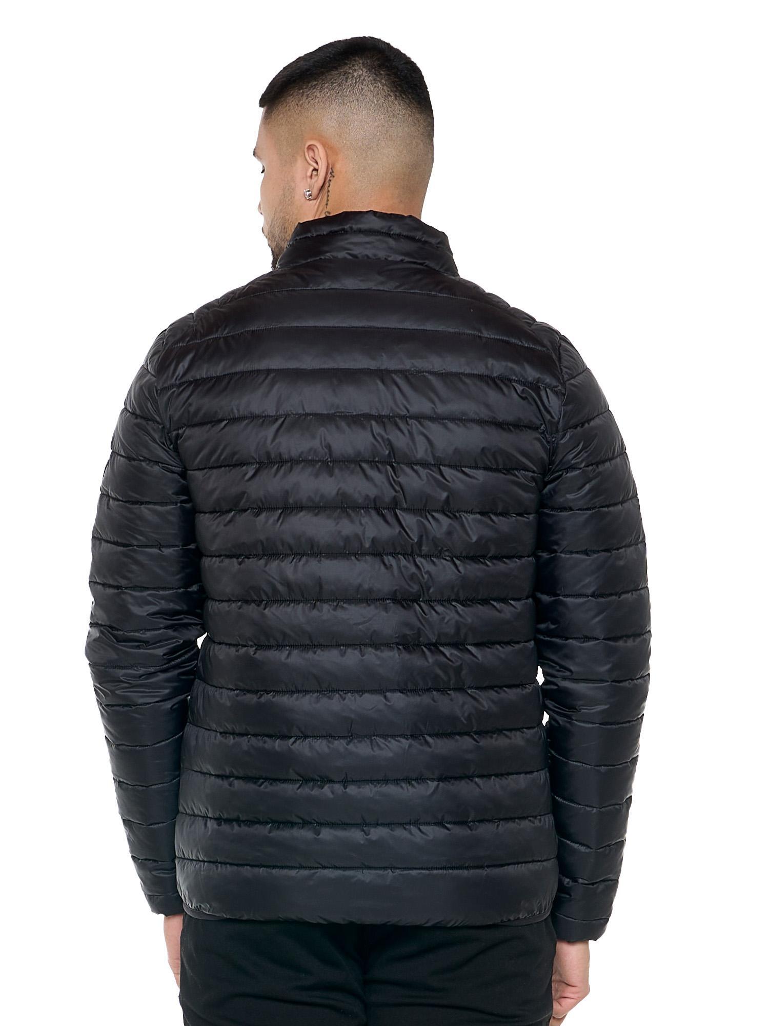 Plumífero de invierno para hombre "Basic" con cremallera y cuello alto 4/8