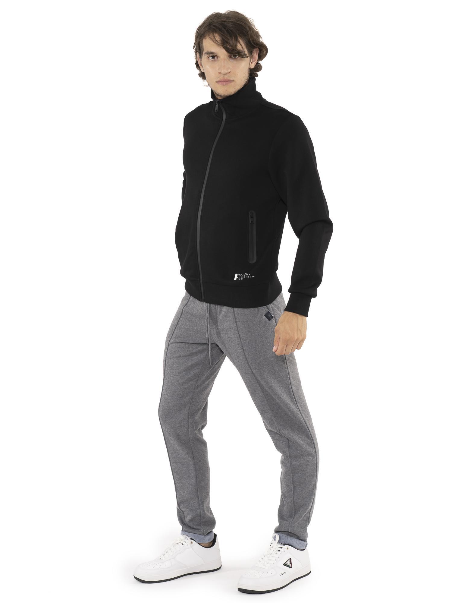 Bluza męska Leone 1947 Apparel Tech ze stójką i zamkiem z neoprenu na zimę