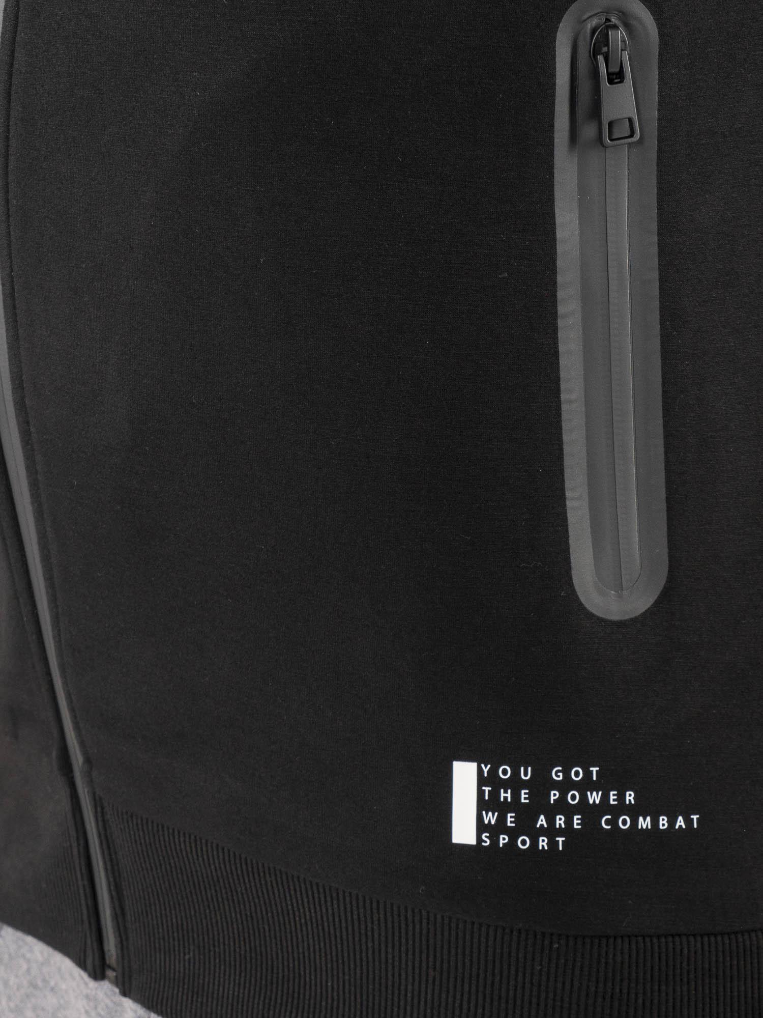 Felpa invernale uomo in neoprene, collo alto e zip, Leone 1947 Tech 3/5