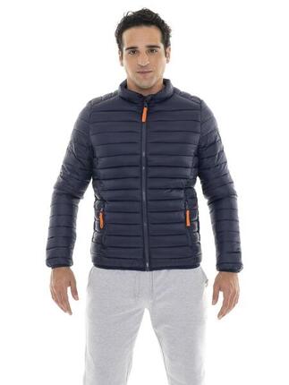 Doudoune d'hiver homme "Basic" avec zip et col montant