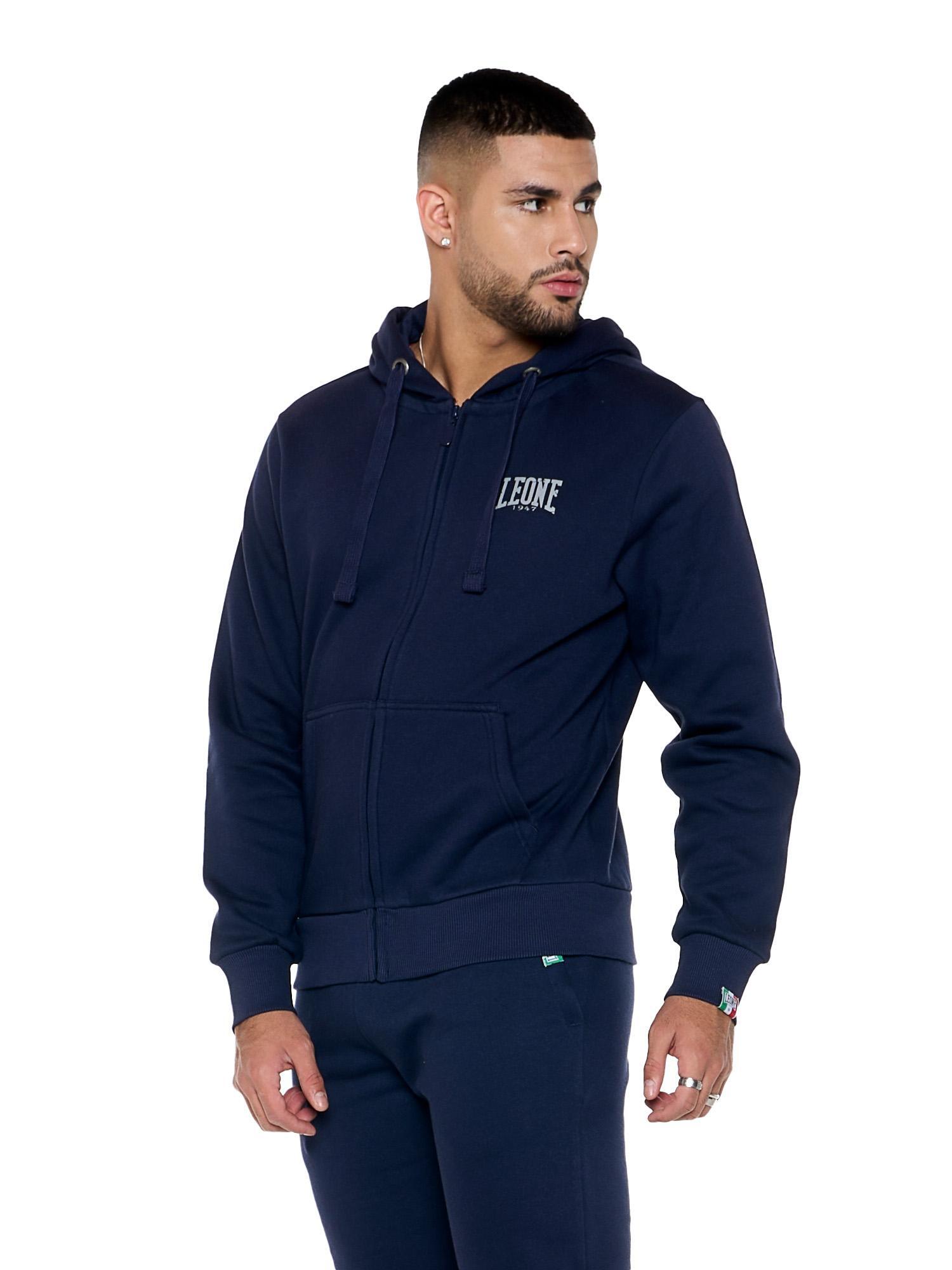 Bluza z bawełna z kaptur na co dzień na siłownię