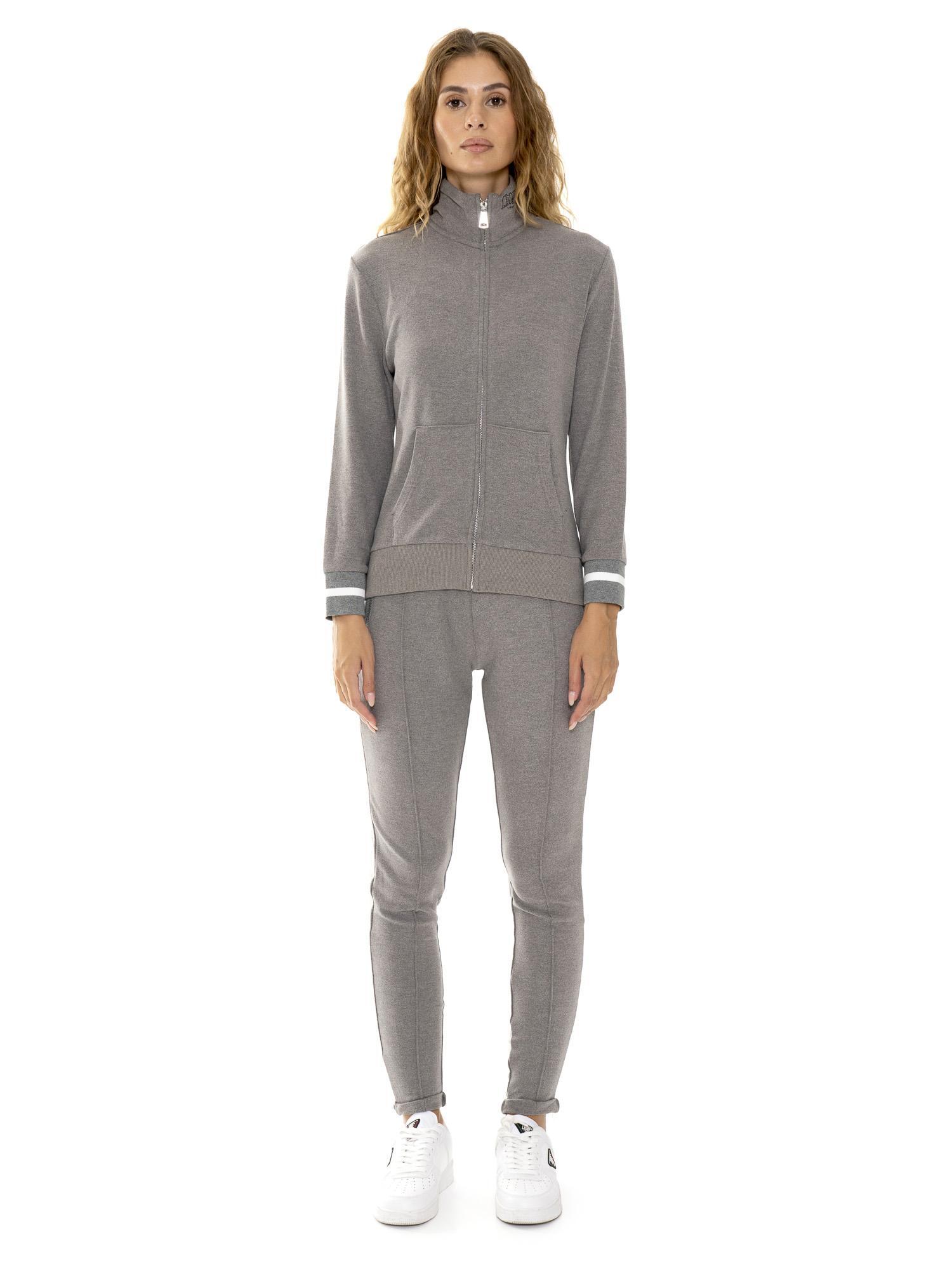 Chándal de invierno de mujer "Relaxed" con cuello y cremallera 6/8