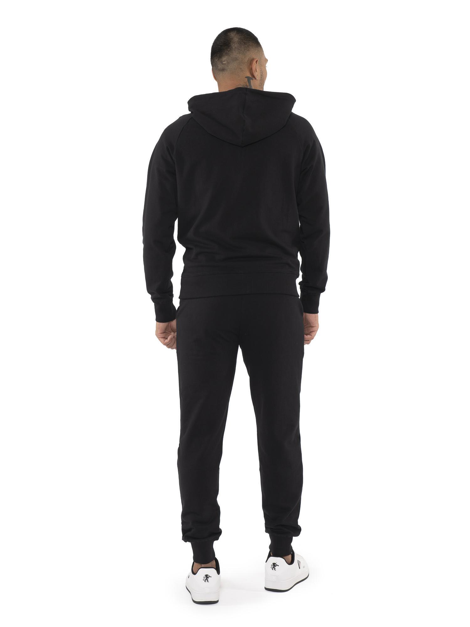 Gennadi Hoppe Trainingspak voor heren, sweatjack en trainingsbroek, joggingpak, lichtgrijs, 3XL