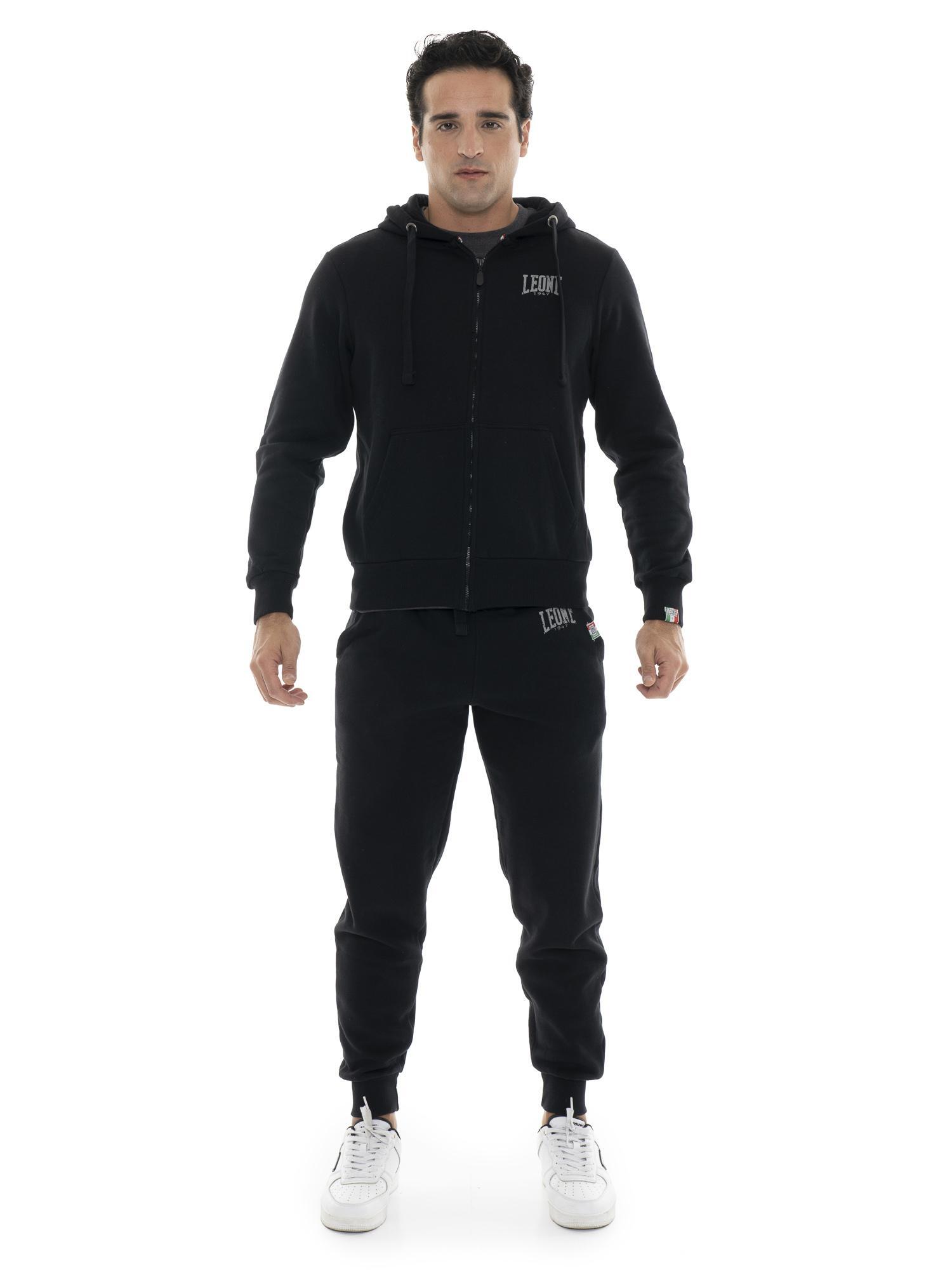 Tuta da uomo invernale con logo piccolo vintage "Basic" 1/6