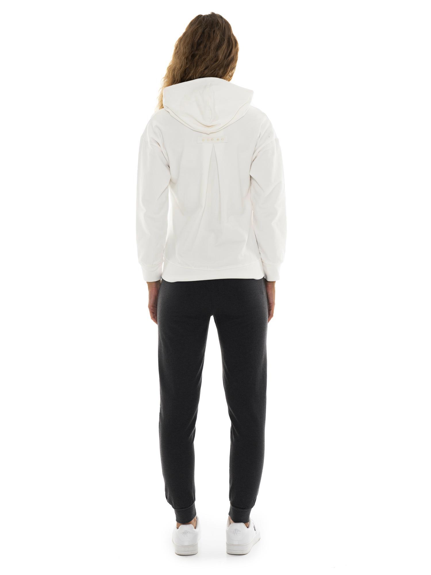 Chándal de invierno de mujer con capucha y cremallera "Pearl" 4/6