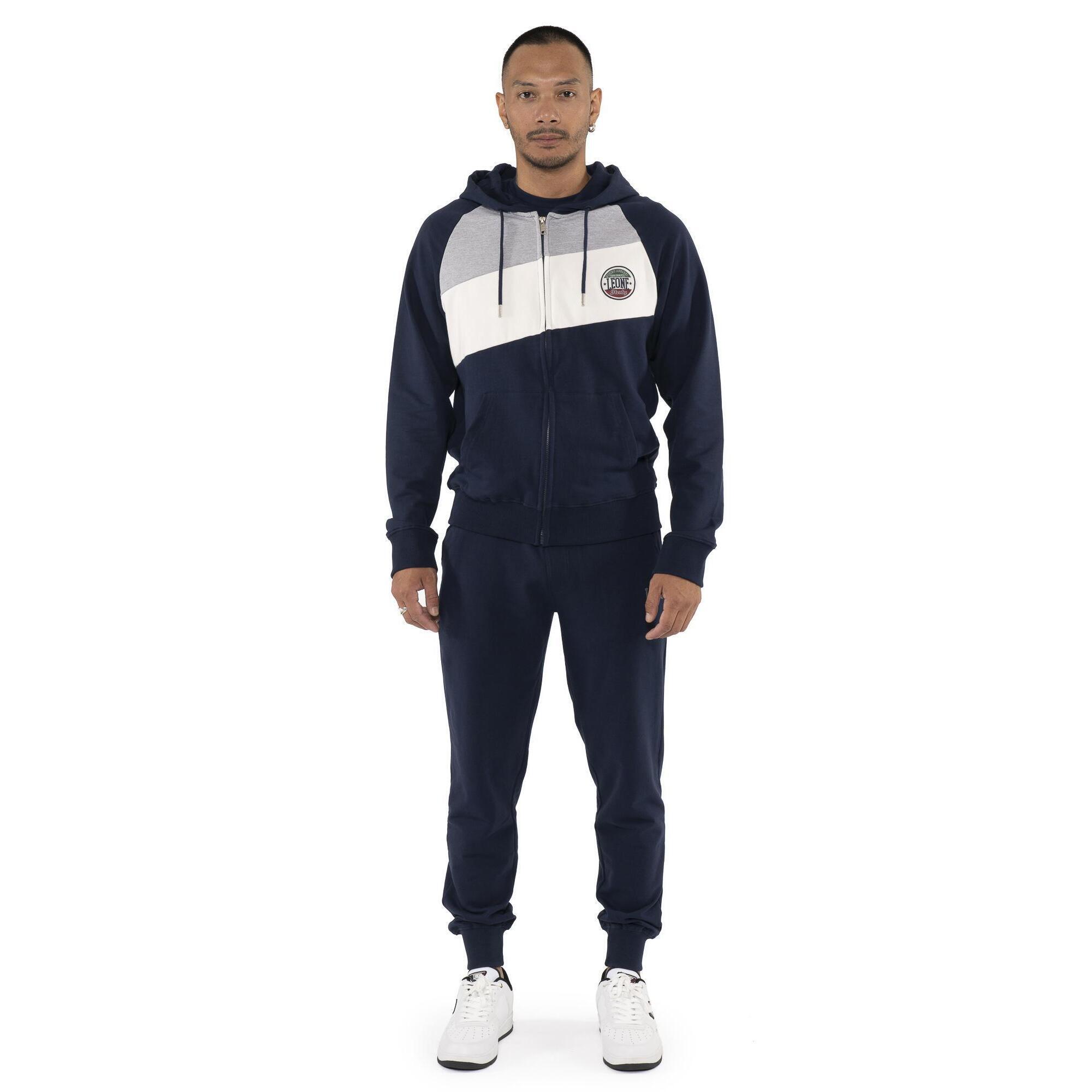 Leone 1947 Apparel - Survêtement Homme Hiver À Capuche "varsity" - Survêtement - Bleu - 36 Xs - Decathlon