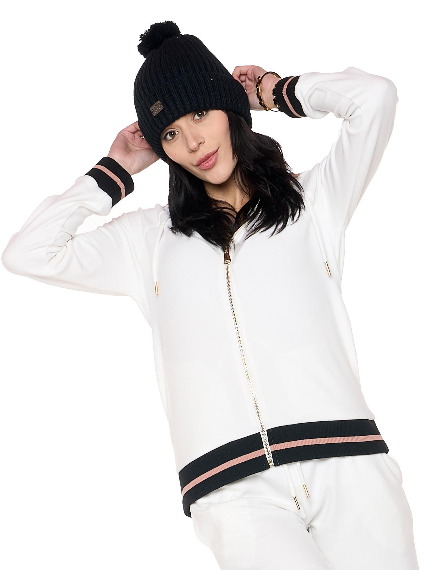 Tuta da donna invernale con cappuccio e zip "Relaxed" 5/8