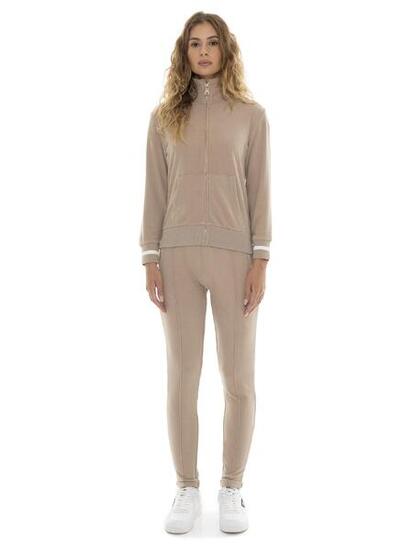 Tuta da donna invernale con colletto e zip "Relaxed