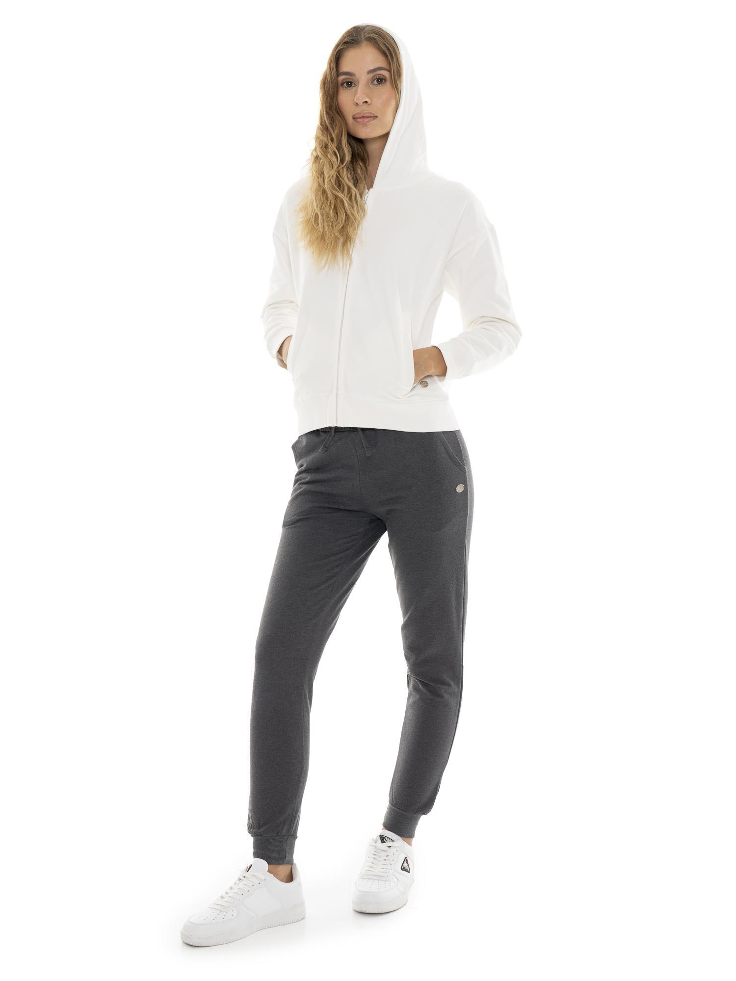 Chándal de invierno de mujer con capucha y cremallera "Pearl" 5/6
