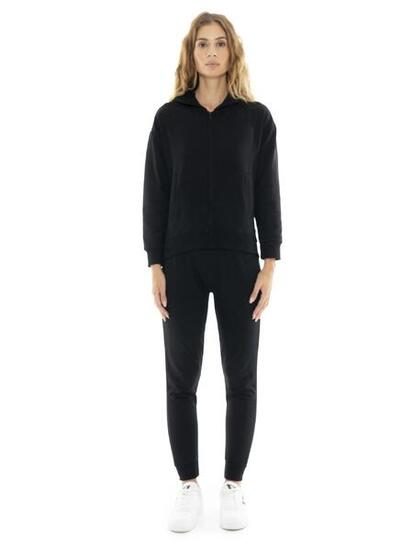 Tuta invernale da donna con cappuccio e zip "Pearl