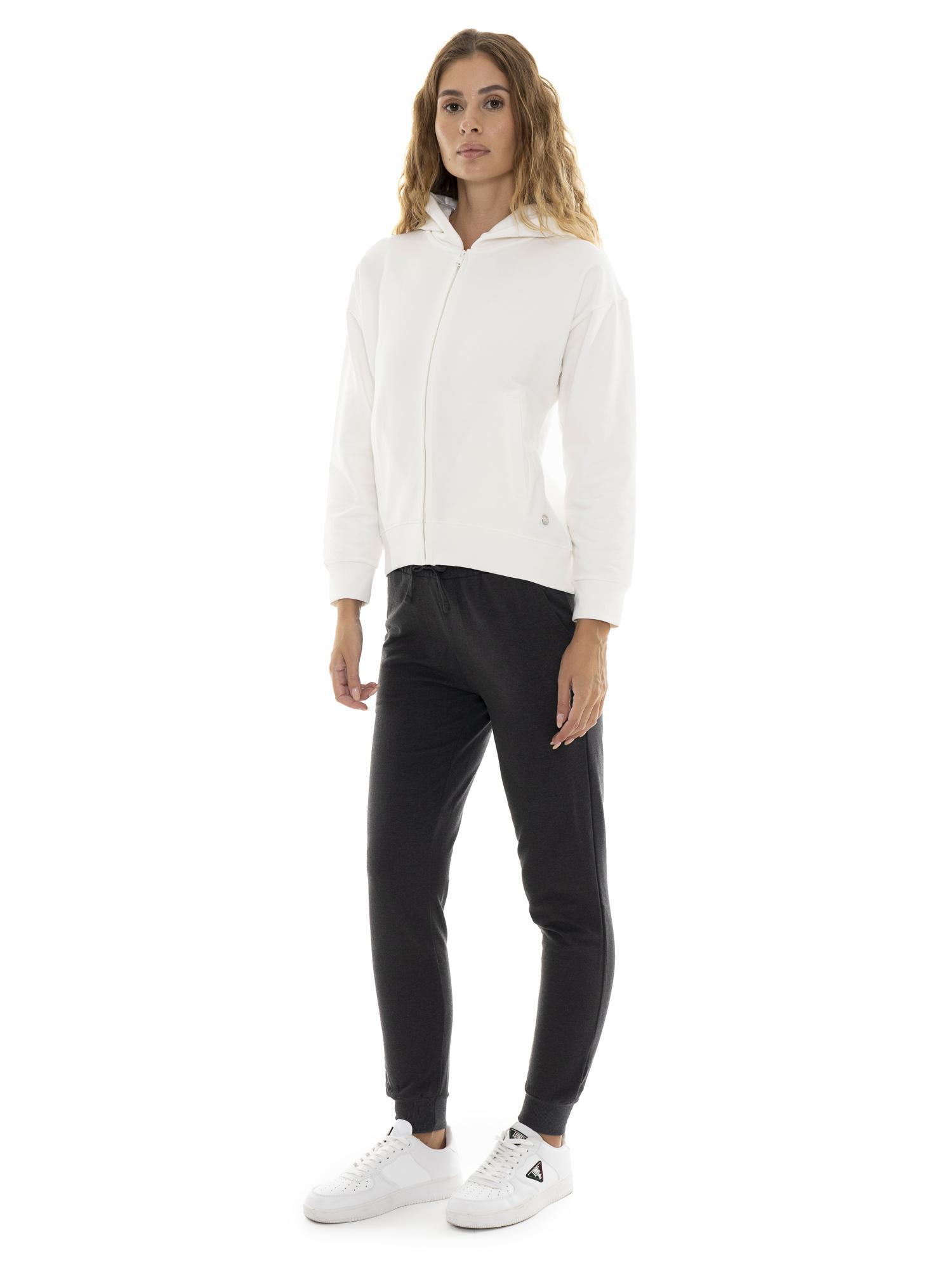 Chándal de invierno de mujer con capucha y cremallera "Pearl" 2/6