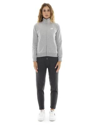 Tuta da donna invernale con colletto e zip "Silver