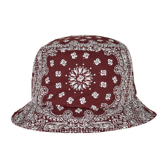 Cappello A Secchiello Stampa Bandana Flexfit Nero