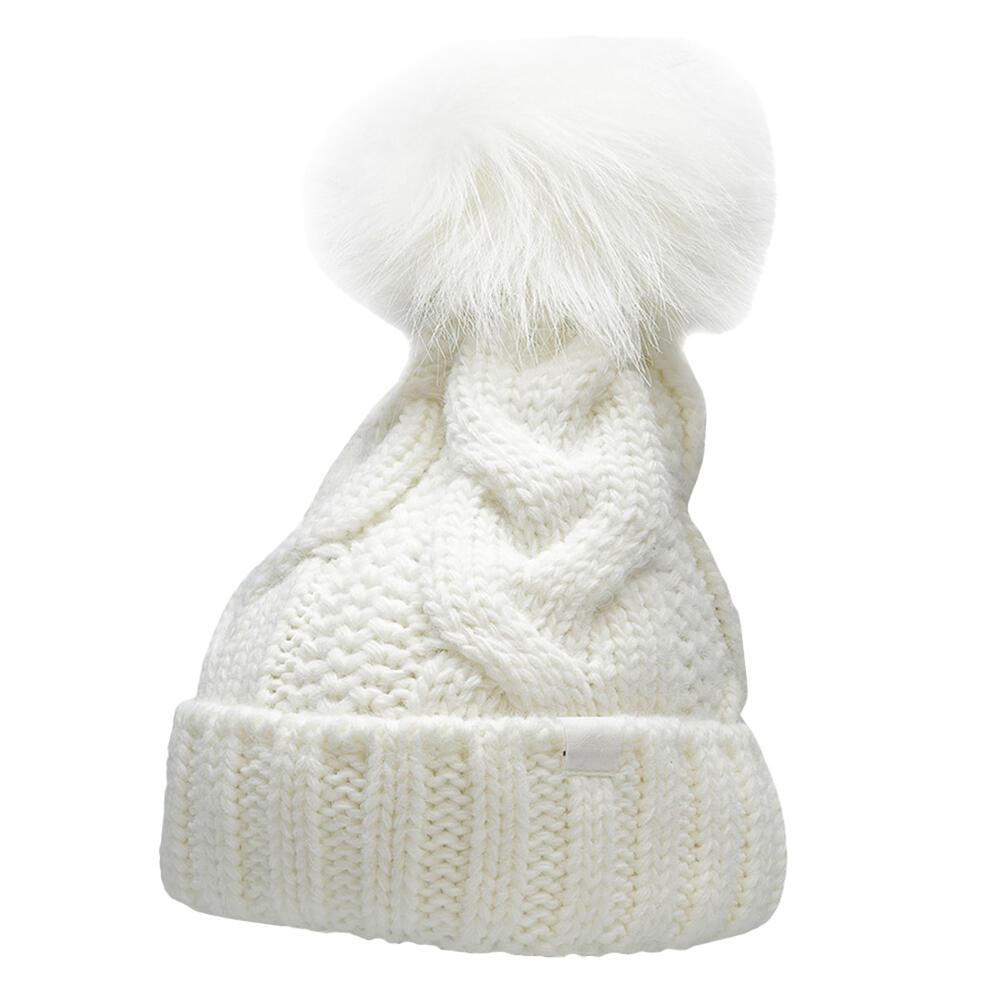 4f - Bonnet Femme (blanc) - Chapeau - Blanc - 38 S - Decathlon