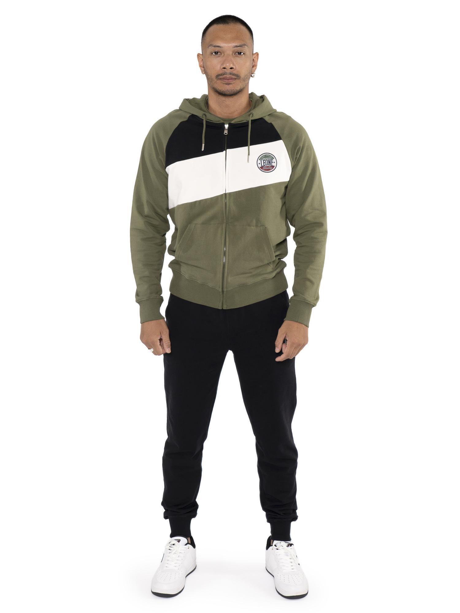LEONE 1947 APPAREL Winter heren trainingspak met capuchon "Varsity"