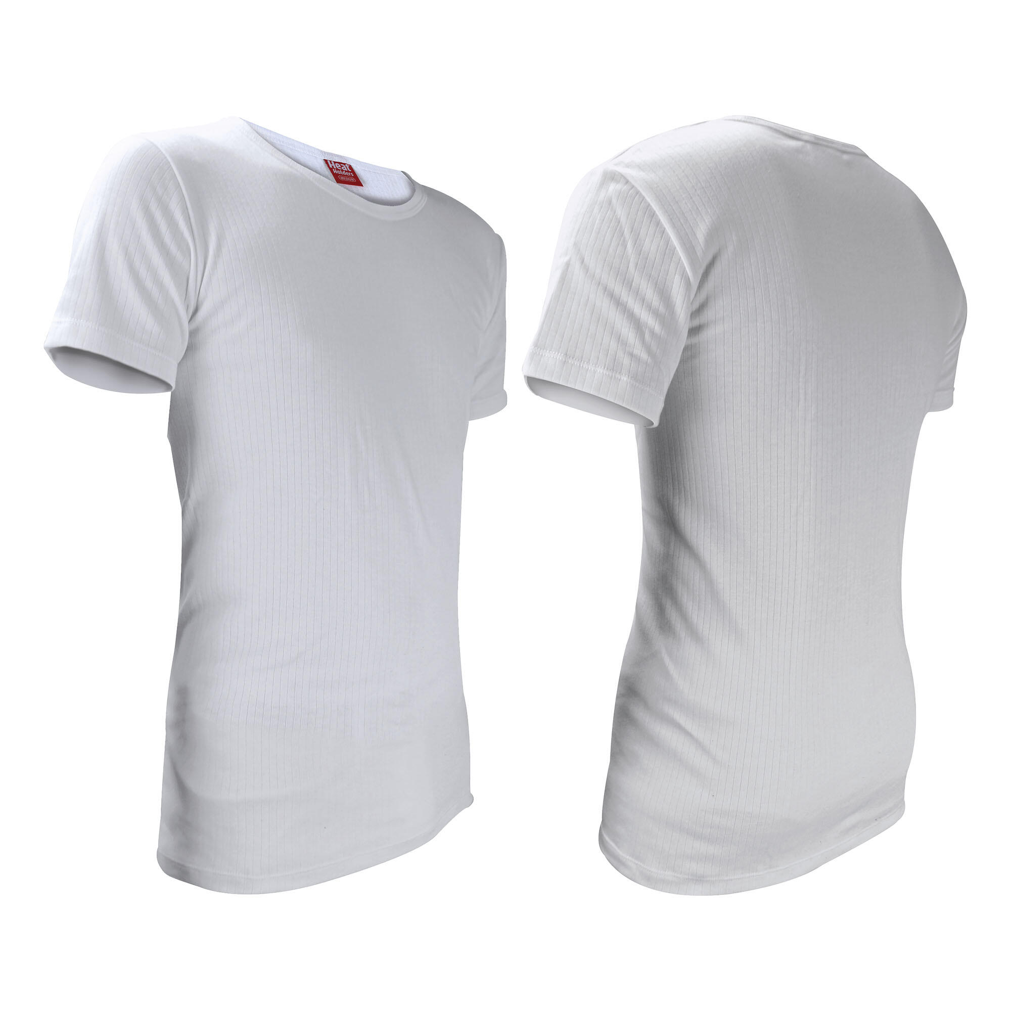 Heat Holders - Lot De 2 Homme Sous Vetements Thermqiue Manches Courtes T-shirt 3/6