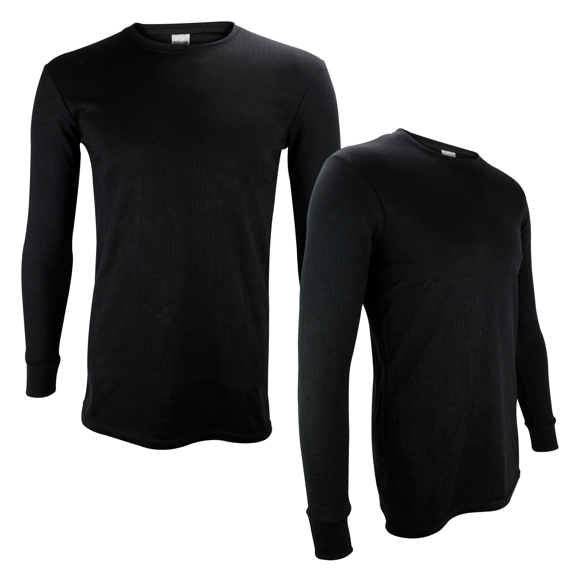 THMO 2 Pack Kids Thermal Top with Long Sleeve | Warm Base Layer Underwear Top