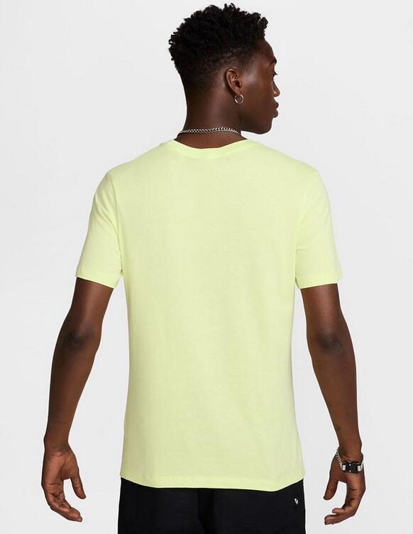T-shirt uomo nike just do it - giallo 5/5