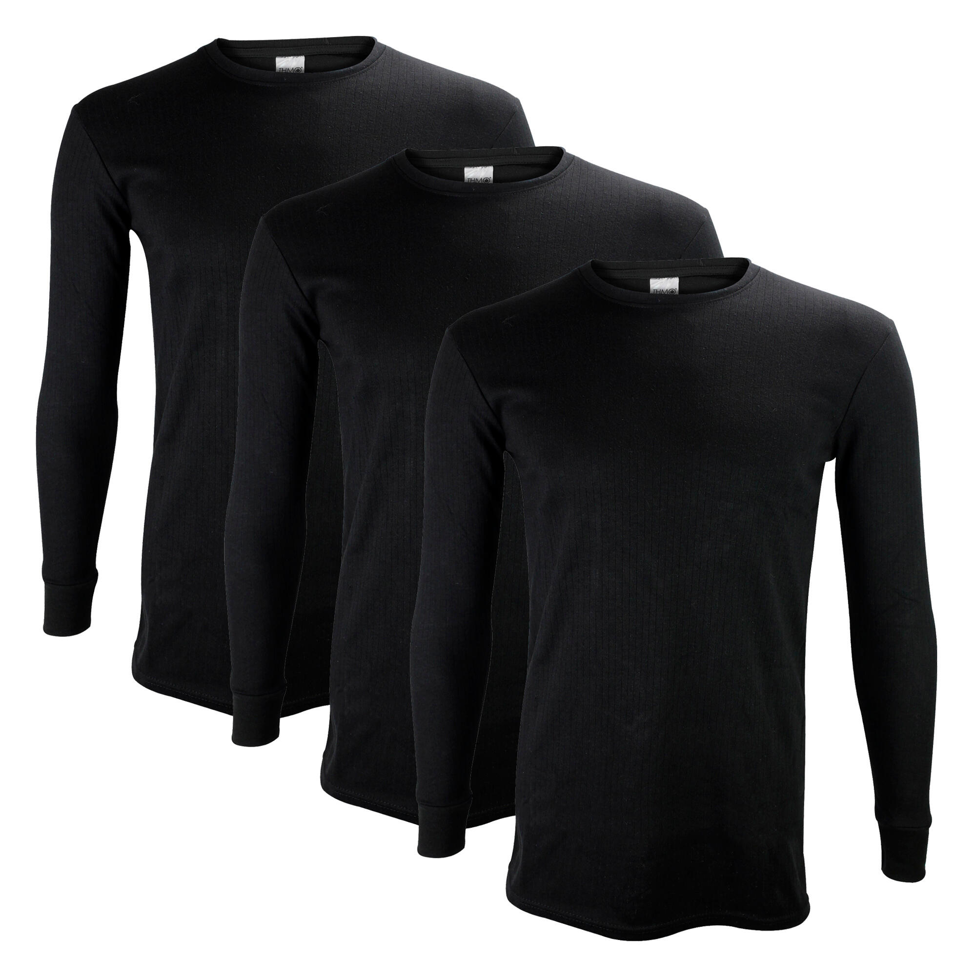 3 Pack Kids Thermal Top with Long Sleeve | Base Layer Underwear Top 3/5