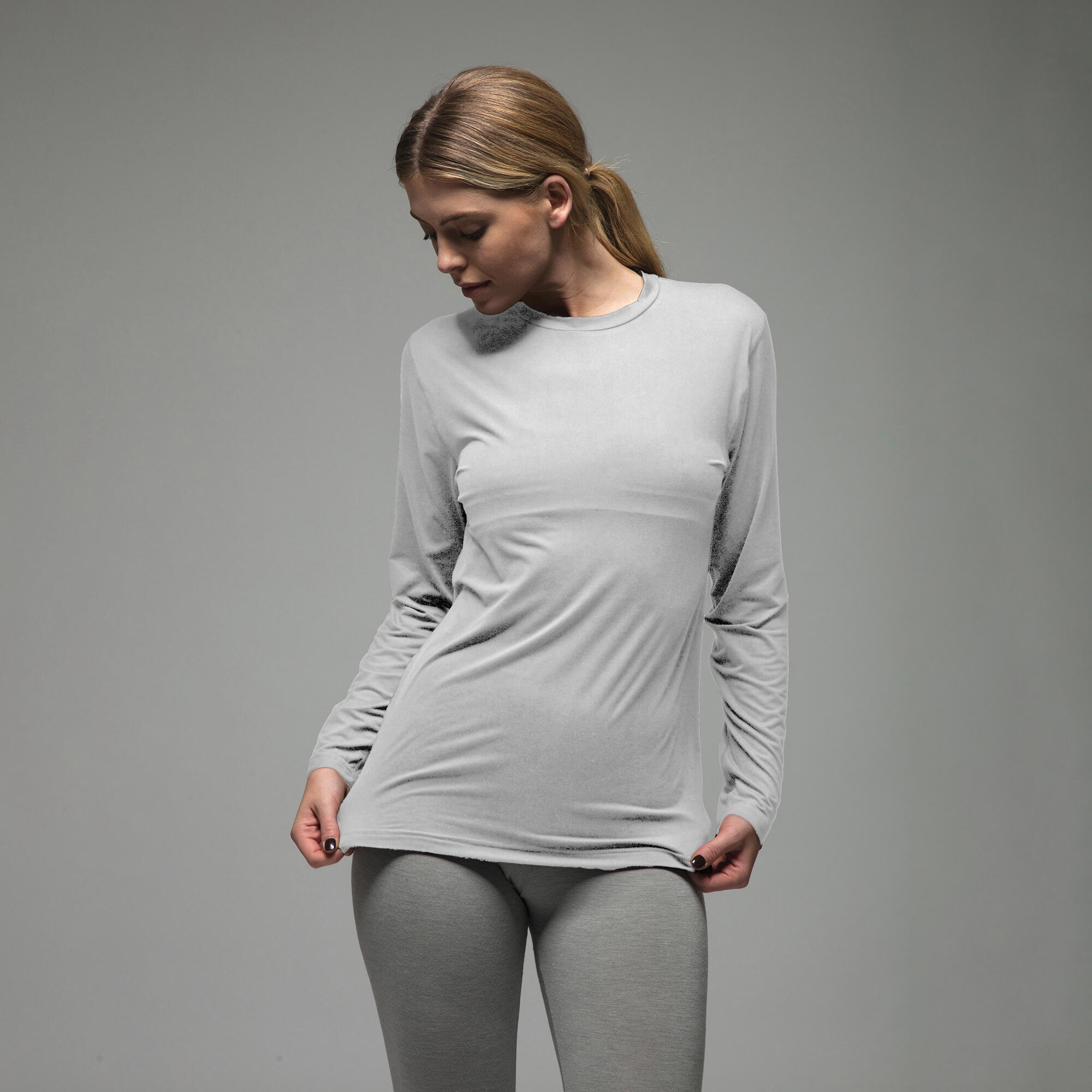 Haut doublé en polaire thermique à manches longues pour femme 4/6
