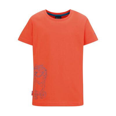 Kinder T-Shirt Oppland Marineblau/Grün